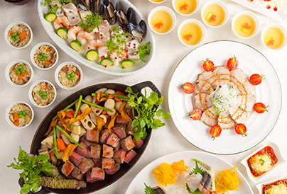 忘年会・新年会プラン　9,000円コース（着席ブッフェ）