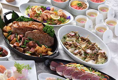 歓送迎会プラン　9,000円コース（着席ブッフェ）