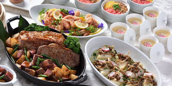 歓送迎会プラン　9,000円コース（着席ブッフェ）