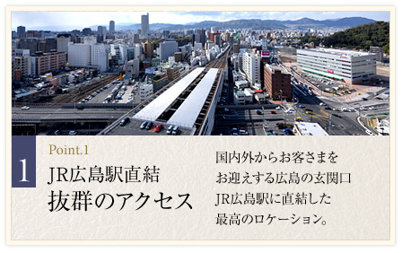 抜群のアクセス