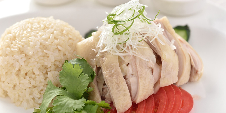 海南鶏飯（シンガポールチキンライス）セット