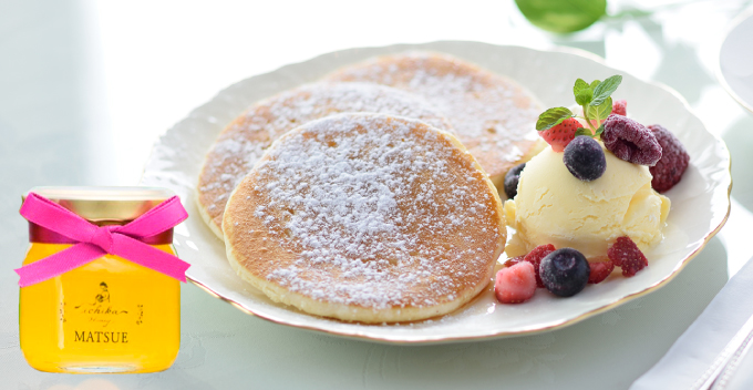 【しまね食ぶらり】島根はちみつパンケーキセット