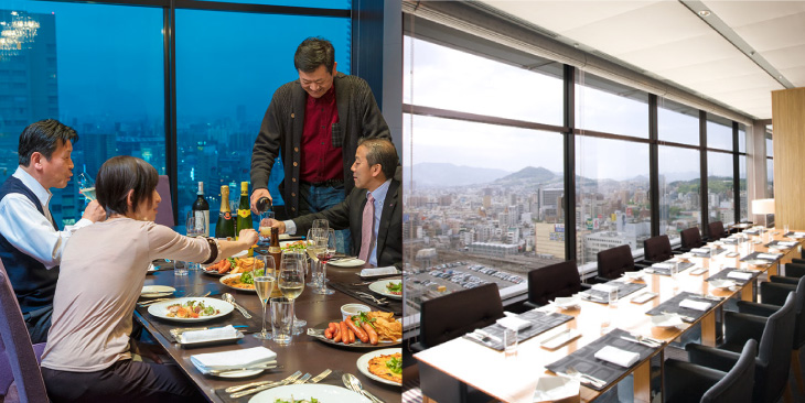 L&Rの同窓会プラン（フリードリンク付）