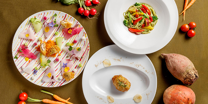 ラクト オボベジタリアンコース（ランチ＆ディナー）