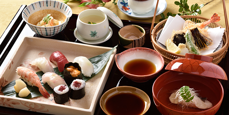 夕膳・寿司御膳